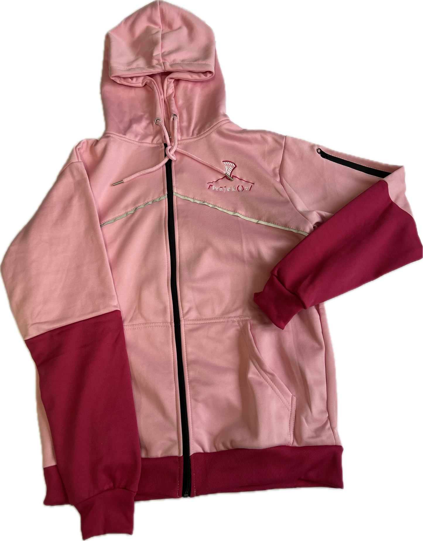 Pink Zip Up Track Suit