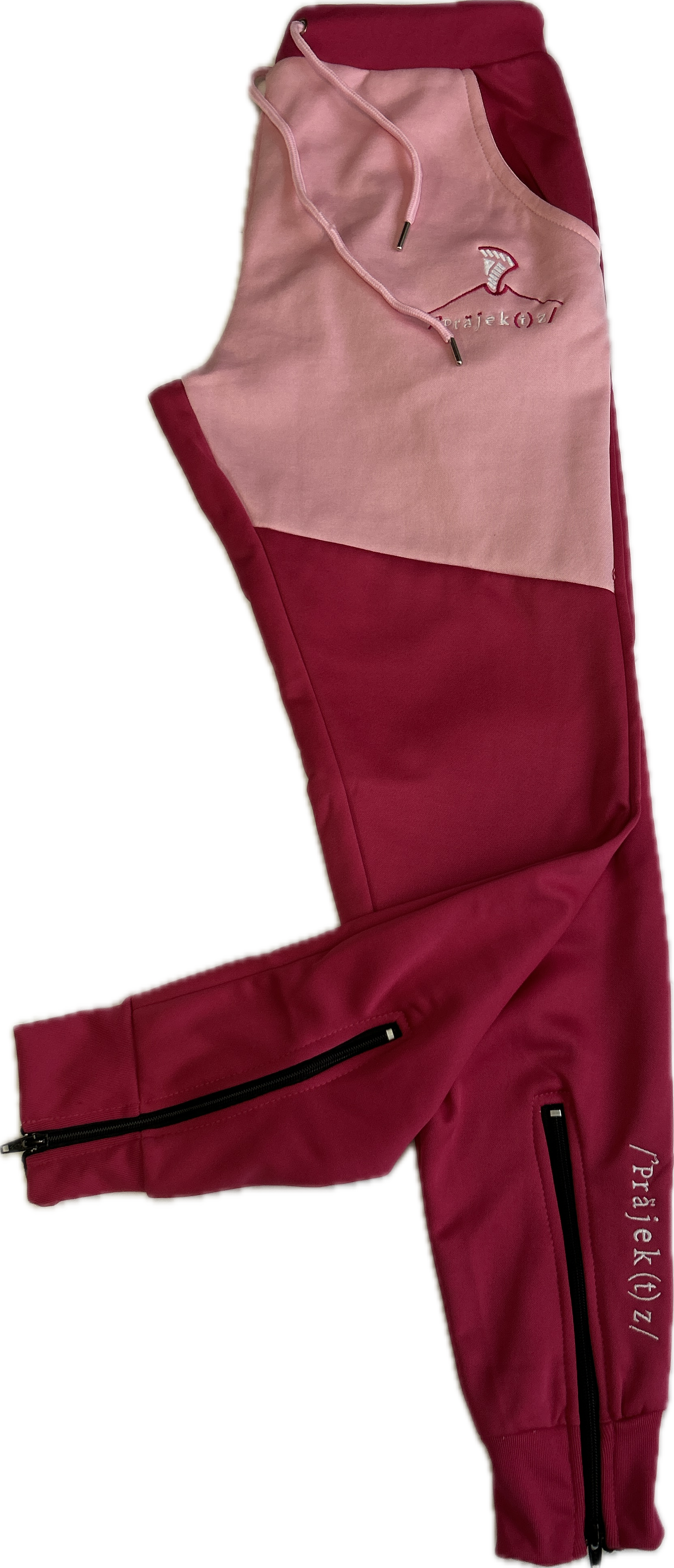 Pink Zip Up Track Suit