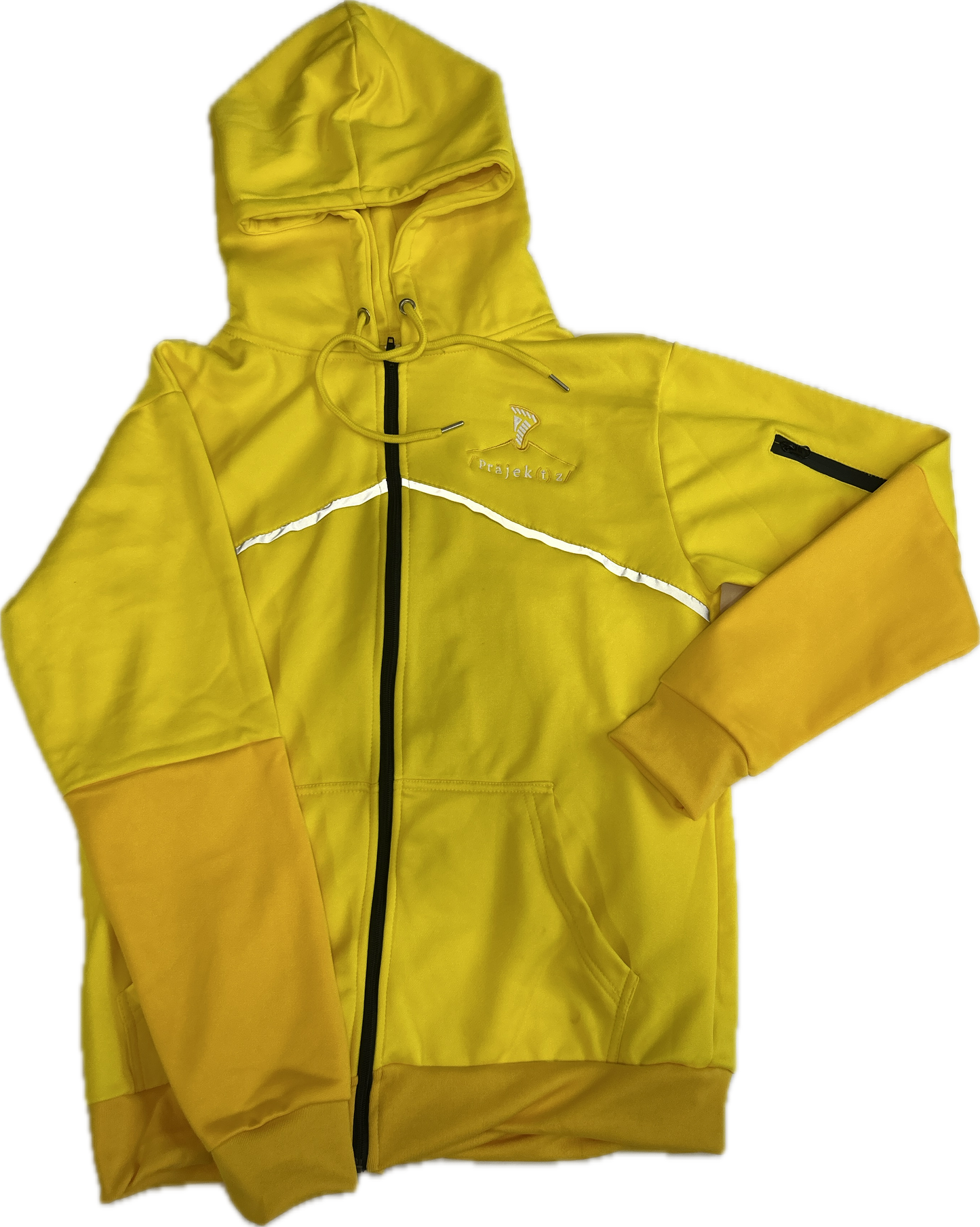 Yellow Zip Up Track Suit