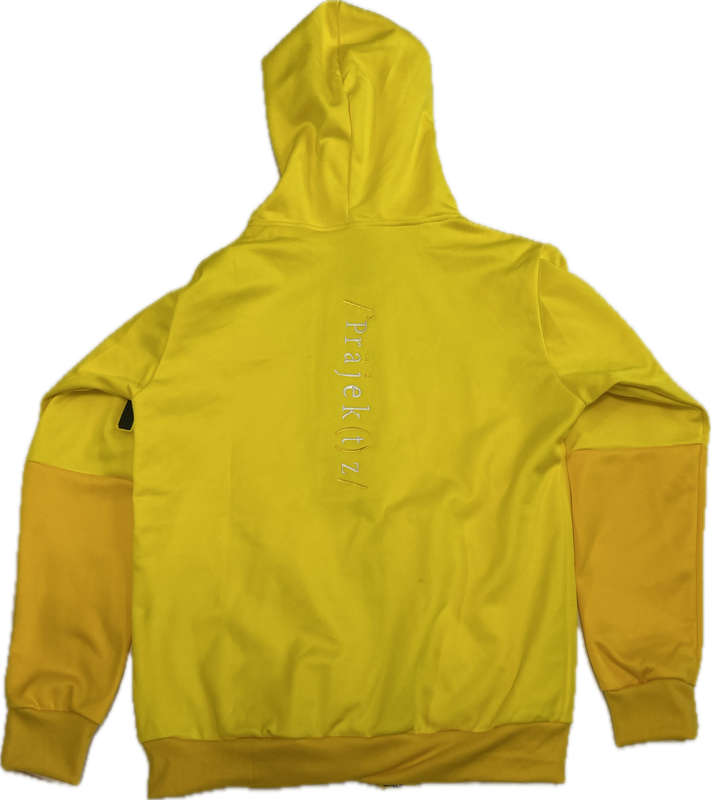 Yellow Zip Up Track Suit