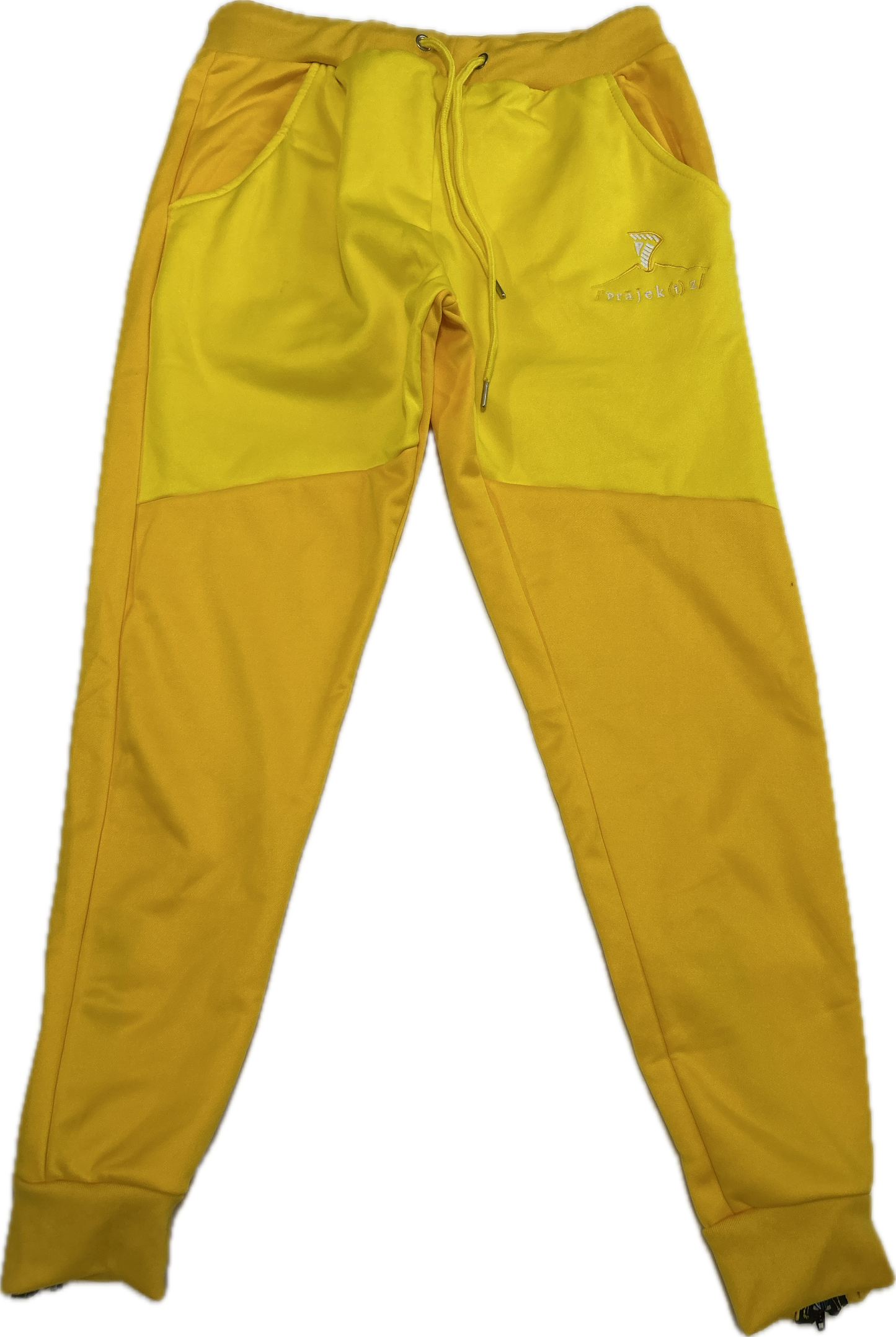 Yellow Zip Up Track Suit