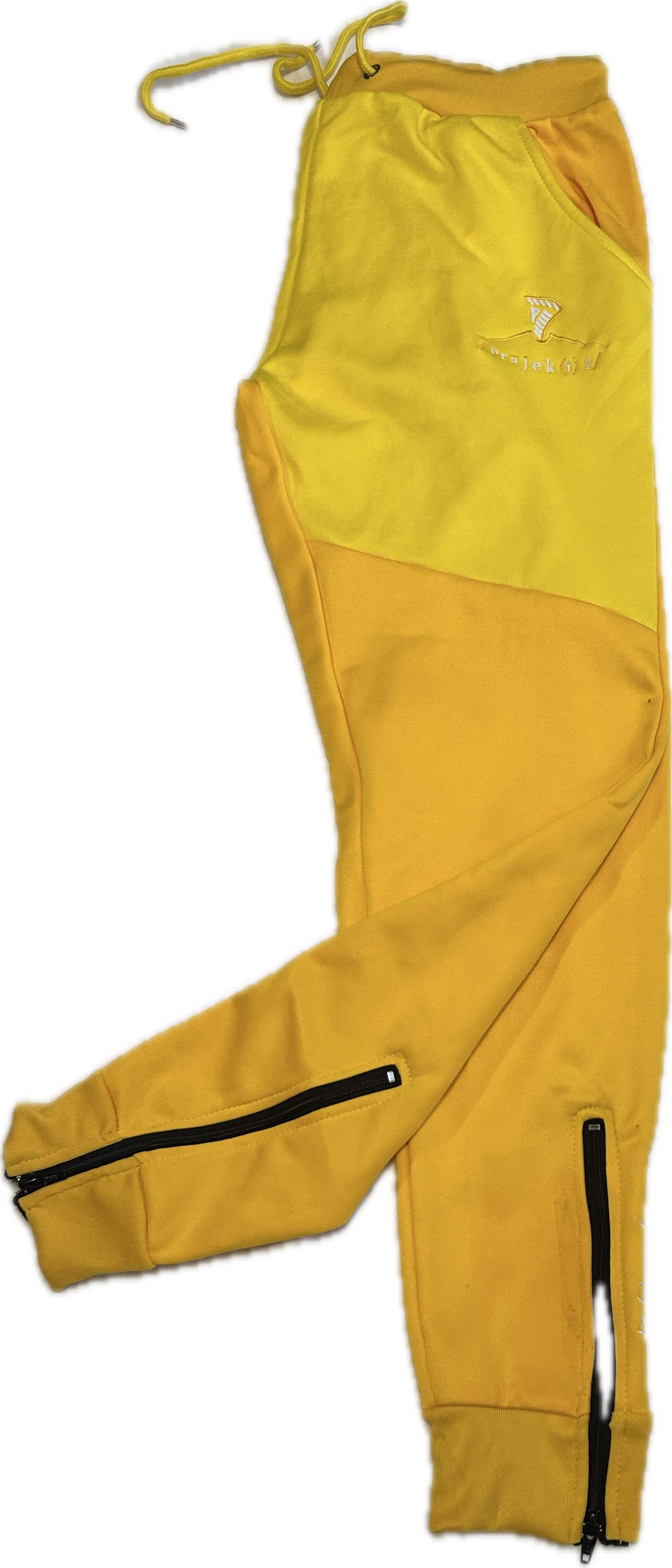 Yellow Zip Up Track Suit