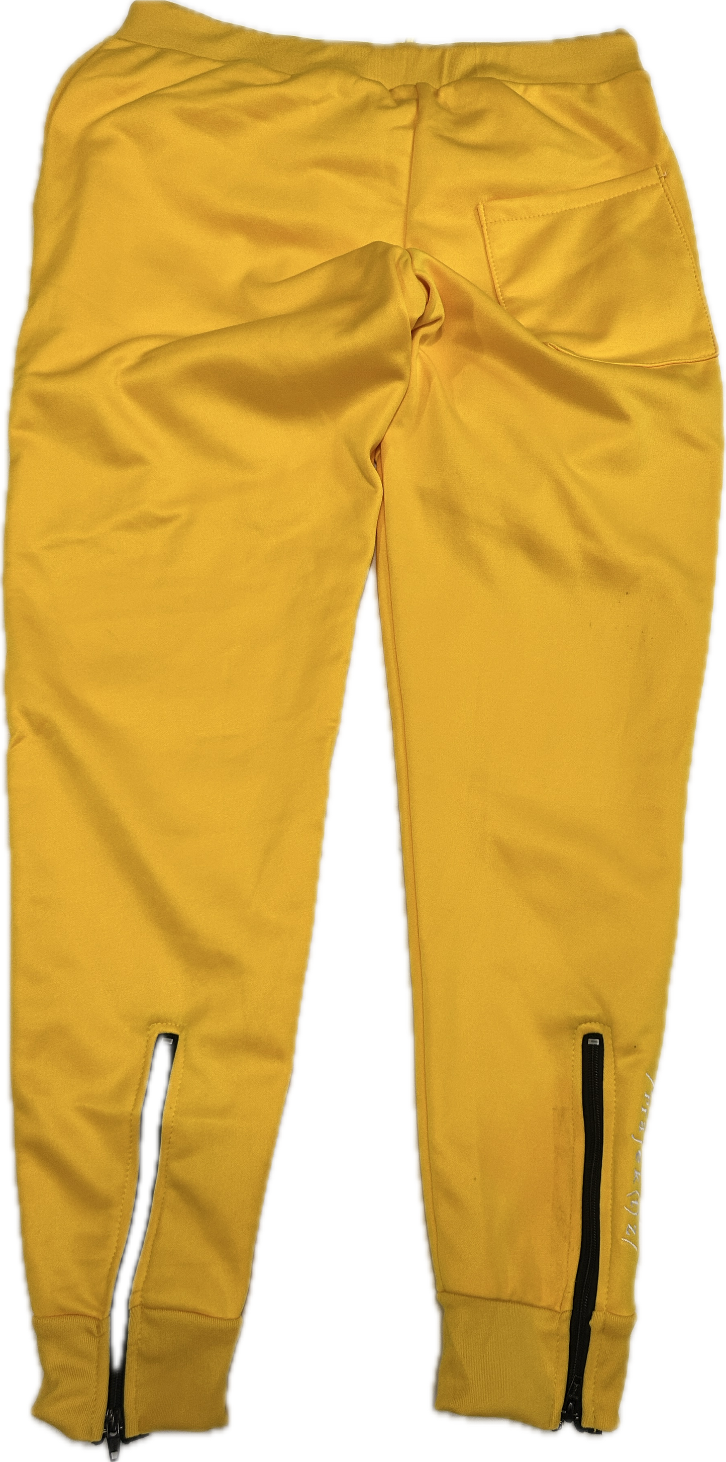 Yellow Zip Up Track Suit