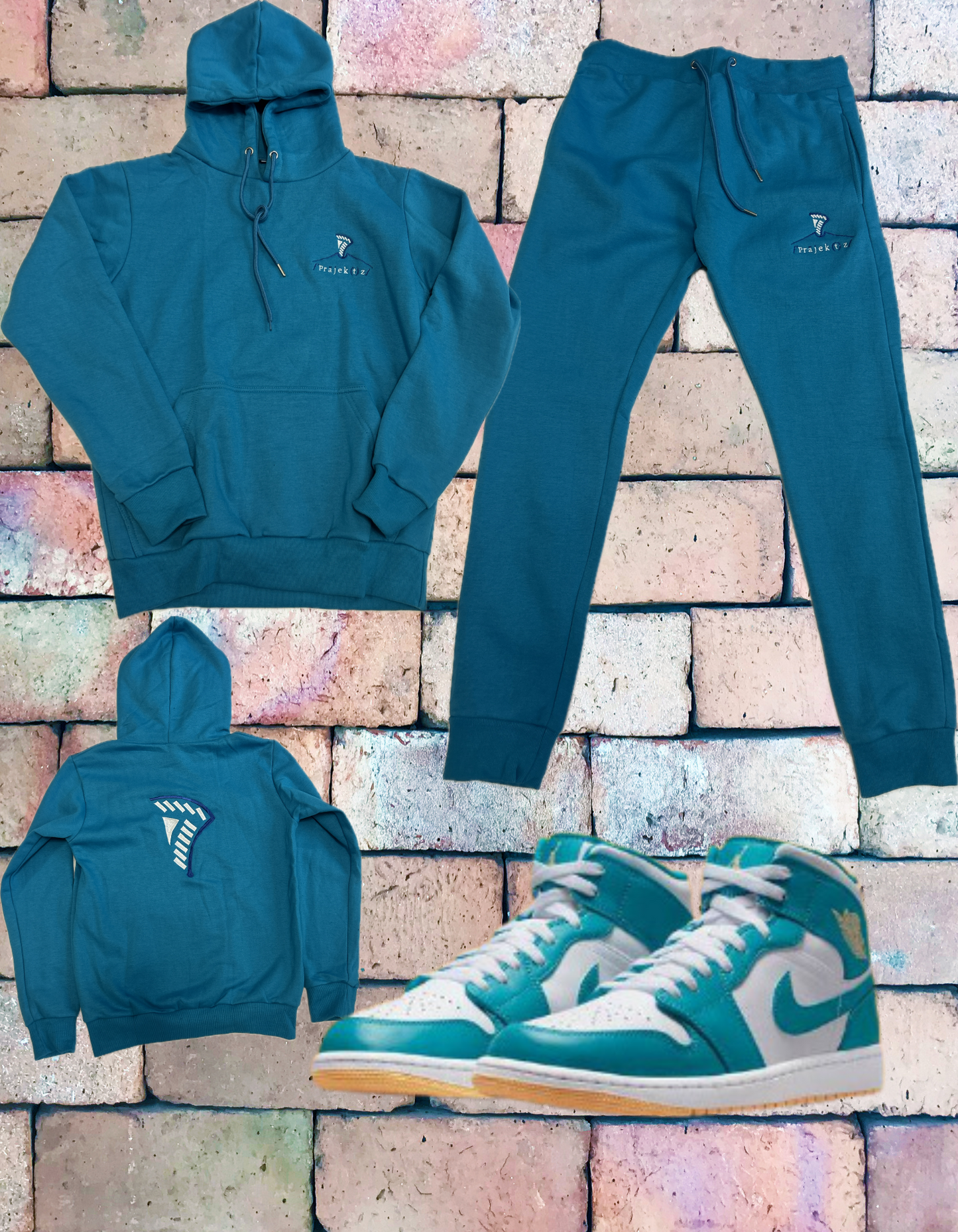 Turquoise Jogger Set